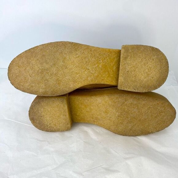 New FRAME Le Canon Platform Women’s Chelsea Boot in Chamois SZ 38.5 ($598) - Picture 5 of 12